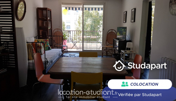 Colocation �tudiante Studio &agrave; Marseille 08�me arrondissement (13008)