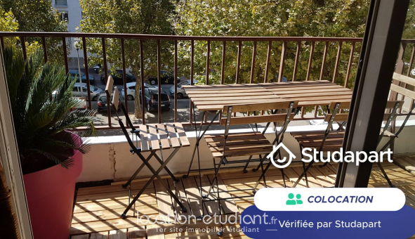 Colocation �tudiante Studio &agrave; Marseille 08�me arrondissement (13008)