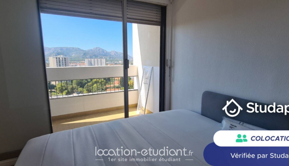 Colocation �tudiante Studio &agrave; Marseille 09�me arrondissement (13009)