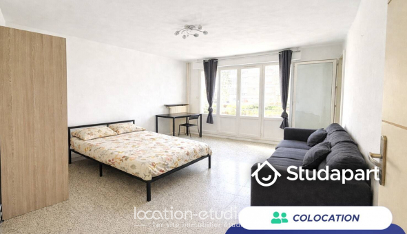 Colocation �tudiante Studio &agrave; Marseille 09�me arrondissement (13009)