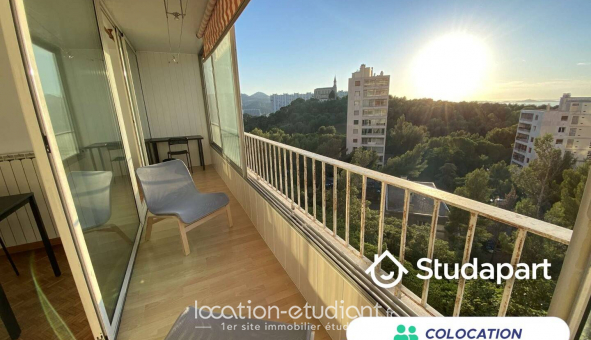 Colocation �tudiante Studio &agrave; Marseille 09�me arrondissement (13009)