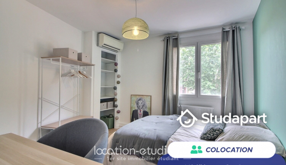 Colocation �tudiante Studio &agrave; Marseille 10�me arrondissement (13010)