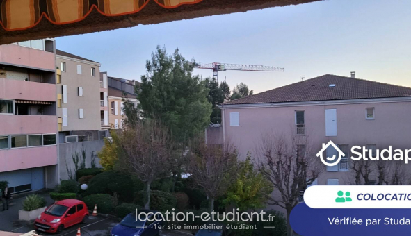 Colocation �tudiante Studio &agrave; Marseille 13�me arrondissement (13013)