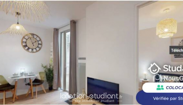Colocation tudiante Chambre dans une colocation de 22m2