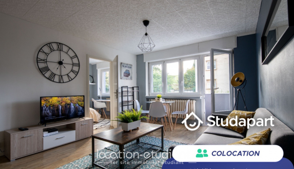 Colocation étudiante Studio à Metz (57050)