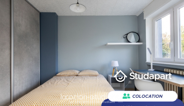 Colocation étudiante Studio à Metz (57050)