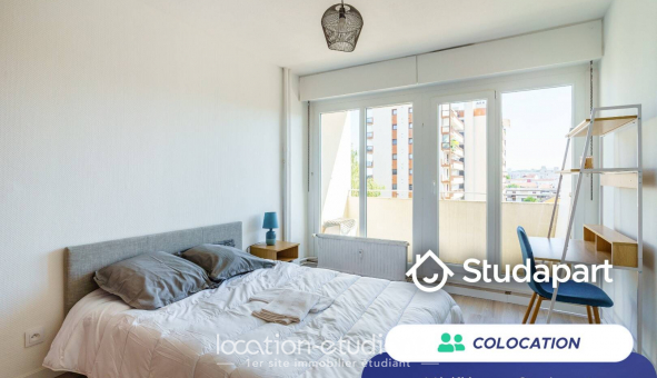 Colocation étudiante Studio à Metz (57050)