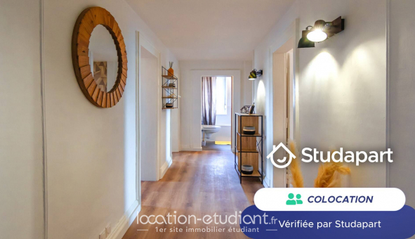 Colocation tudiante Chambre dans une colocation de 12m2