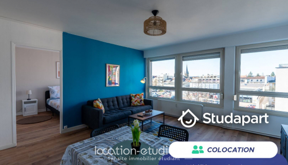 Colocation tudiante Studio à Metz (57050)
