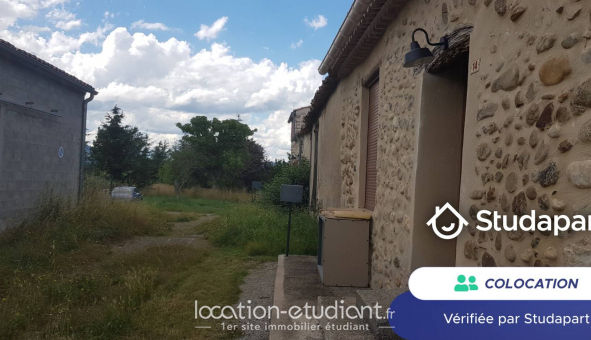 Colocation �tudiante Studio &agrave; Mison (04200)