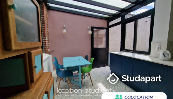 Colocation tudiante Studio à Mons en Baroeul (59370)
