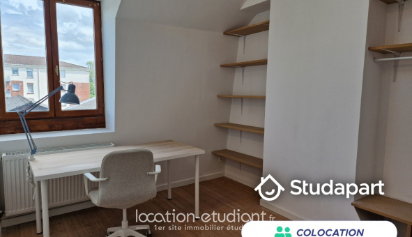 Colocation tudiante Studio à Mons en Baroeul (59370)