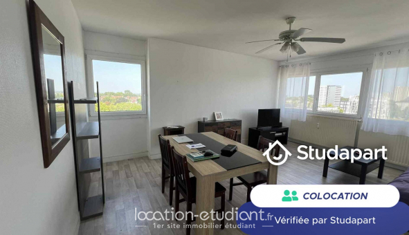 Colocation �tudiante Studio &agrave; Mons en Baroeul (59370)