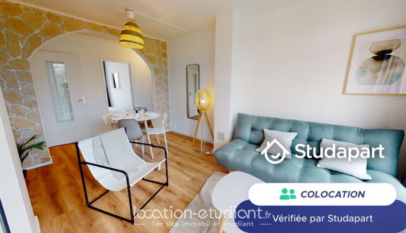 Colocation tudiante Studio à Mont Saint Aignan (76130)