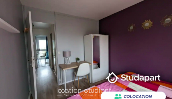 Colocation tudiante Studio à Mont Saint Aignan (76130)