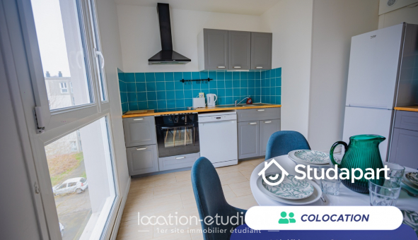 Colocation tudiante Studio à Mont Saint Aignan (76130)