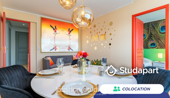 Colocation étudiante Studio à Mont Saint Aignan (76130)