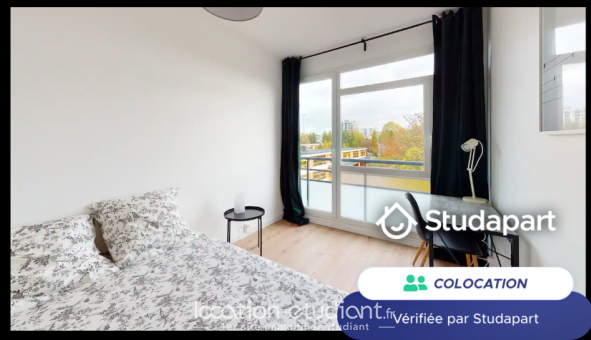 Colocation tudiante Studio à Mont Saint Aignan (76130)