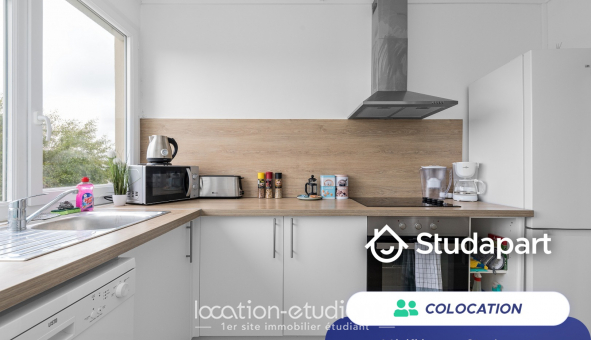 Colocation �tudiante Studio &agrave; Mont Saint Aignan (76130)