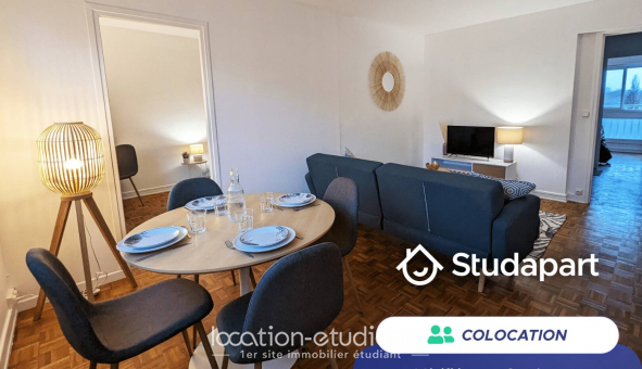 Colocation tudiante Studio à Mont Saint Aignan (76130)