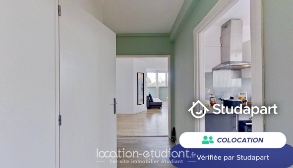 Colocation tudiante Studio à Mont Saint Aignan (76130)