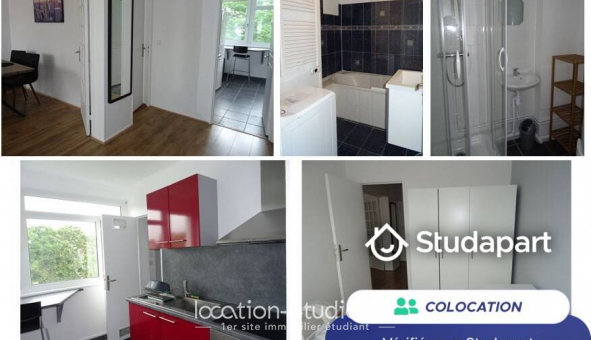 Colocation tudiante Studio à Mont Saint Aignan (76130)