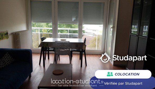 Colocation tudiante Studio à Mont Saint Aignan (76130)