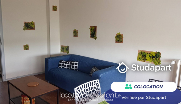 Colocation tudiante Studio à Mont Saint Aignan (76130)