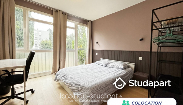 Colocation �tudiante Studio &agrave; Mont Saint Aignan (76130)