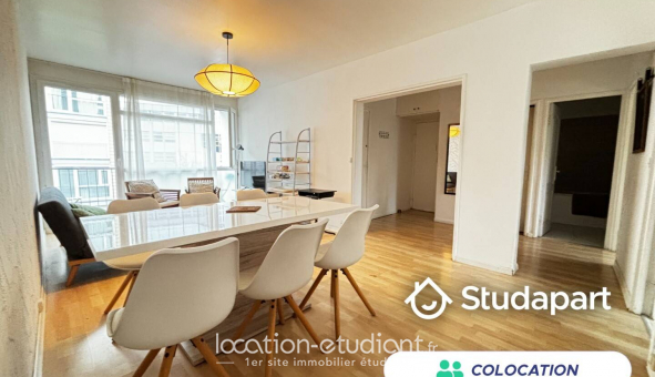 Colocation �tudiante Studio &agrave; Mont Saint Aignan (76130)