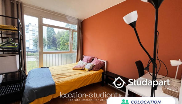 Colocation �tudiante Studio &agrave; Mont Saint Aignan (76130)