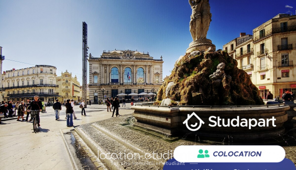 Colocation tudiante Studio à Montpellier (34080)