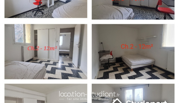 Colocation étudiante Studio à Montpellier (34080)