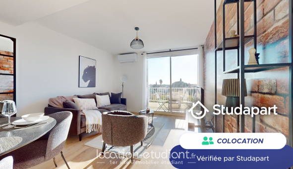 Colocation tudiante Studio à Montpellier (34080)