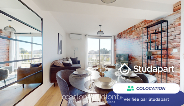 Colocation tudiante Studio à Montpellier (34080)