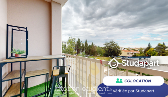 Colocation tudiante Studio à Montpellier (34080)