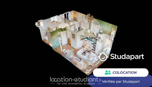 Colocation tudiante Studio à Montpellier (34080)