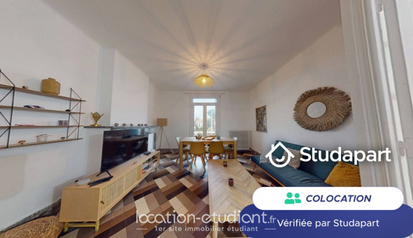 Colocation tudiante Chambre dans une colocation de 14m2