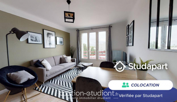Colocation tudiante Chambre dans une colocation de 12m2