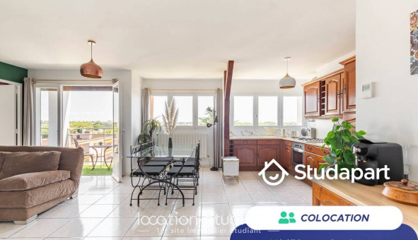 Colocation �tudiante Studio &agrave; Montpellier (34080)