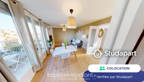 Colocation �tudiante Studio &agrave; Montpellier (34080)