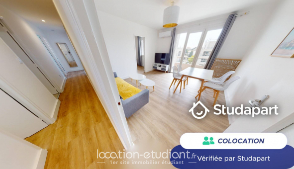 Colocation �tudiante Studio &agrave; Montpellier (34080)