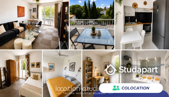 Colocation �tudiante Studio &agrave; Montpellier (34080)