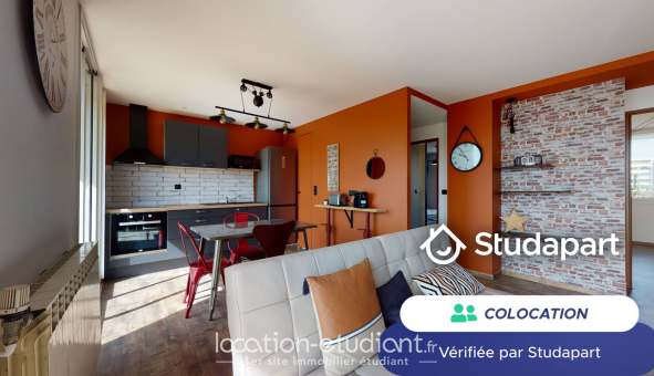 Colocation étudiante T4 &agrave; Montpellier (34080)