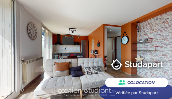 Colocation étudiante T4 &agrave; Montpellier (34080)