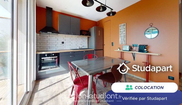 Colocation étudiante T4 &agrave; Montpellier (34080)