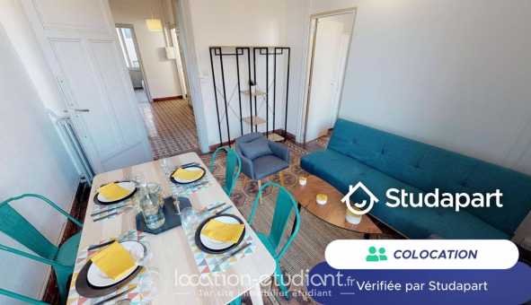 Colocation étudiante T1 à Montpellier (34080)