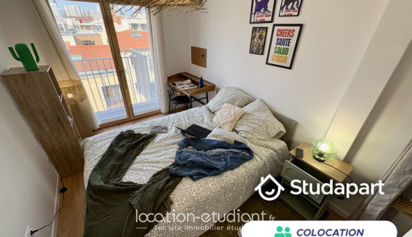Colocation tudiante Studio à Montreuil (93100)