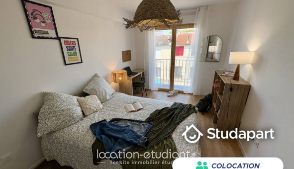 Colocation tudiante Chambre dans une colocation de 24m2