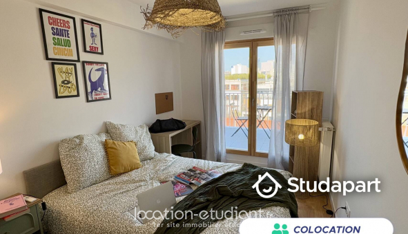 Colocation �tudiante Studio &agrave; Montreuil (93100)